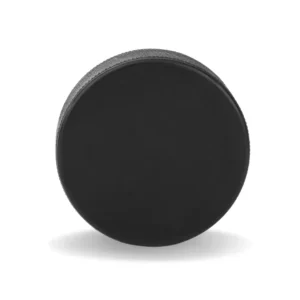 Black Rubber Hockey Training Puck