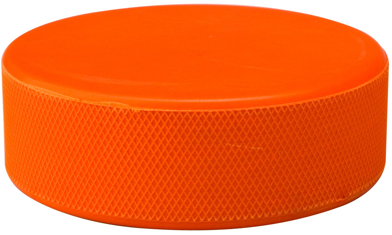 Orange 10oz Rubber Hockey Heavy Duty Training Puck - Image 3