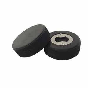 Hockey Puck Shaped Bottle Opener