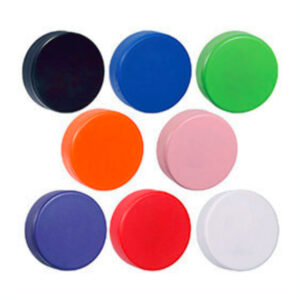 Professional Colored Vulcanized Rubber Ice Hockey Puck