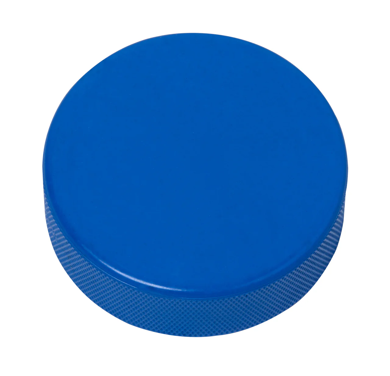 Blue 4oz Rubber Hockey Youth Training Puck