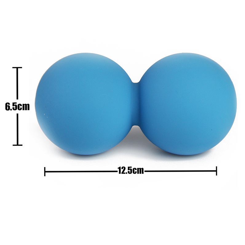 Silicone/Rubber Peanut Double‑headed Massage Ball - Image 4
