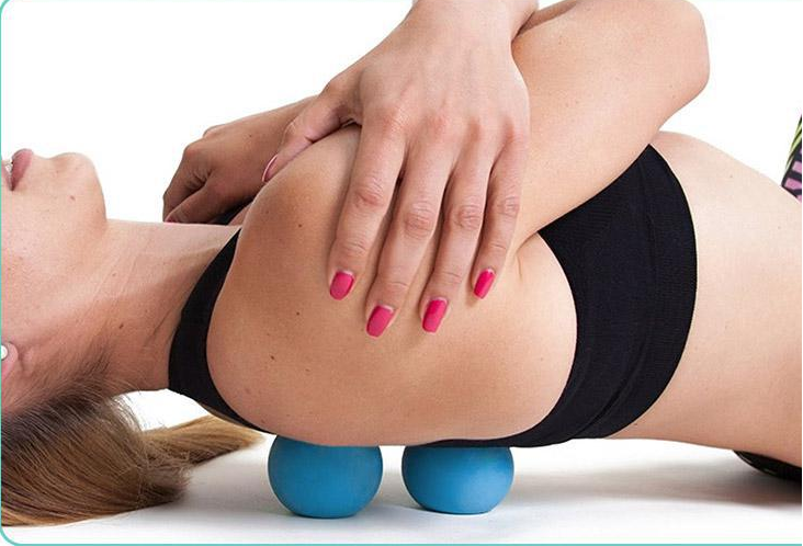 Silicone/Rubber 2.5 Inch Lacrosse Massage Roller Ball - Image 3