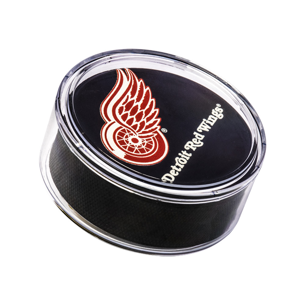 Round Acrylic Hockey Puck Box Hockey Puck Case for collection - Image 3