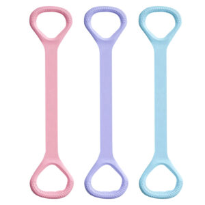 Figure 8 Yoga Resistance Silicone Band – Shoulder & Back Stretch Belt