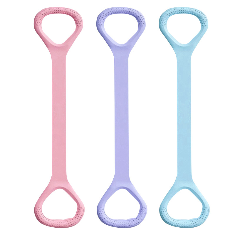 Figure 8 Yoga Resistance Silicone Band – Shoulder & Back Stretch Belt