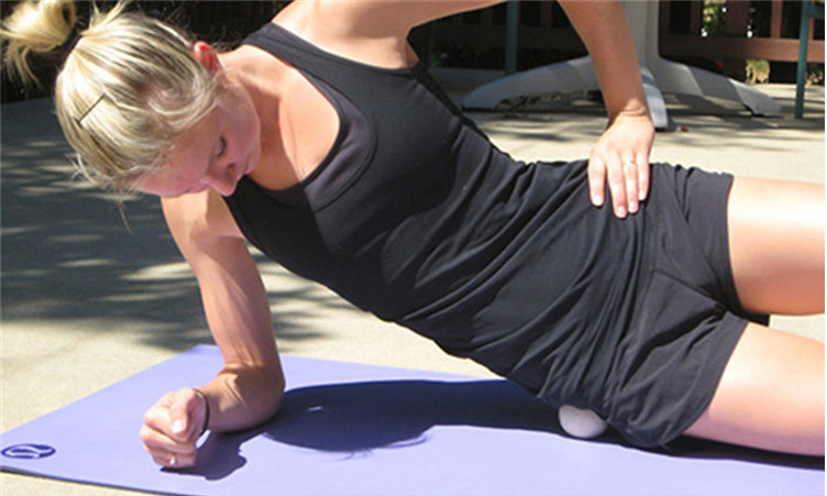 Silicone/Rubber 2.5 Inch Lacrosse Massage Roller Ball - Image 4