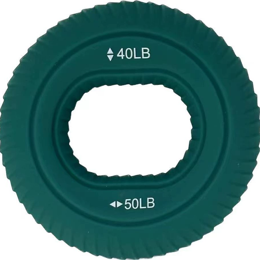 Dual-Strength Silicone Grip Ring Hand Exercise Strength Trainer for Finger Arm Enhancement - Image 4